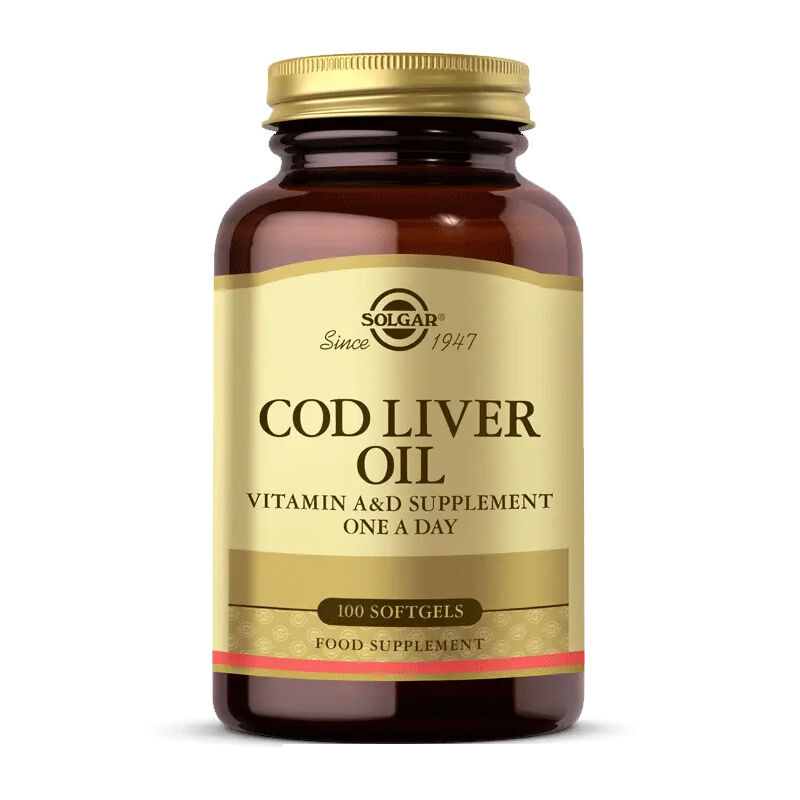 Solgar Cod Liver Oil 100 Kapsül