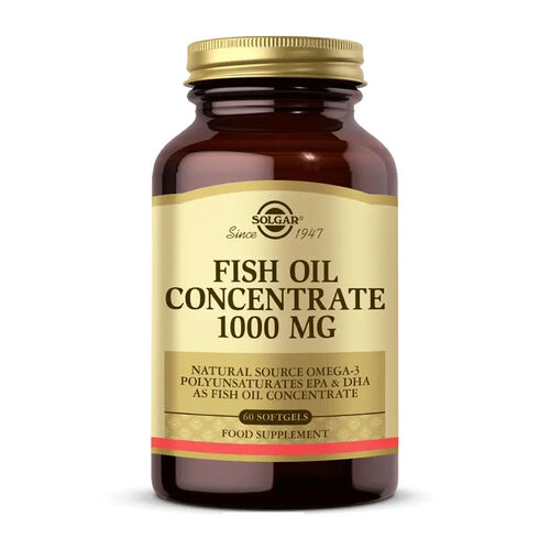 Solgar Fish Oil 1000 mg 60 Kapsül