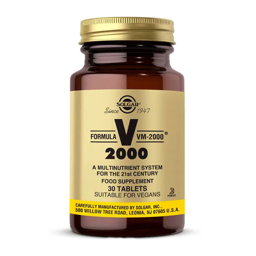 Solgar Formula VM-2000 Multivitamin ve Mineral 30 Tablet