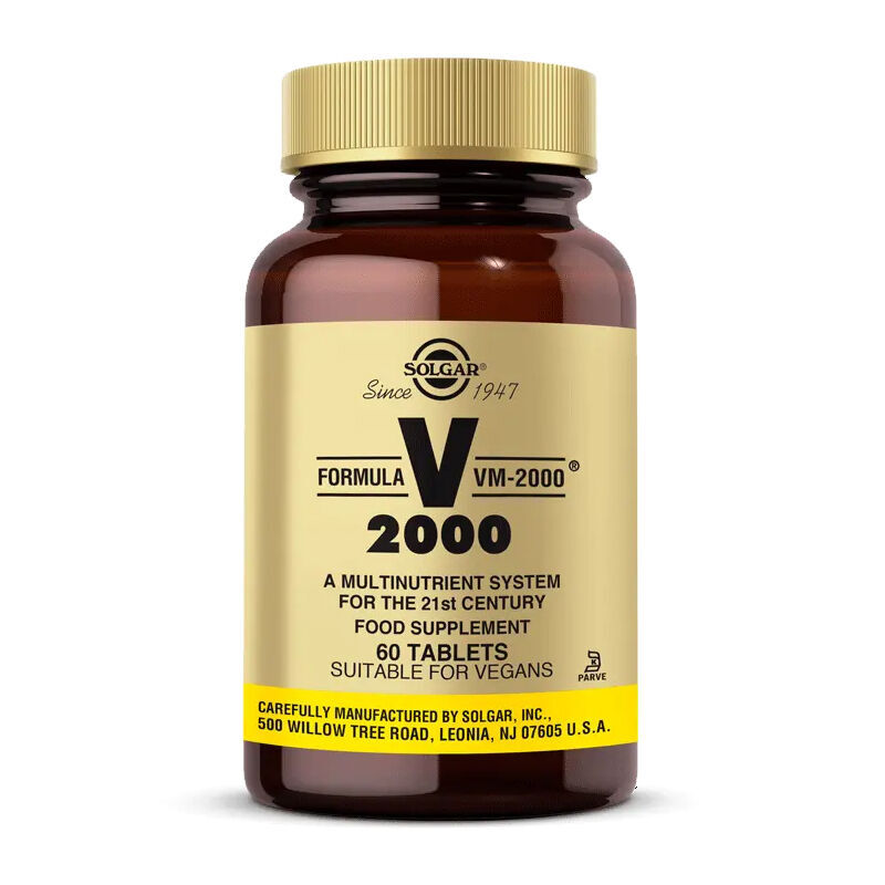 Solgar Formula VM-2000 Multivitamin ve Mineral 60 Tablet