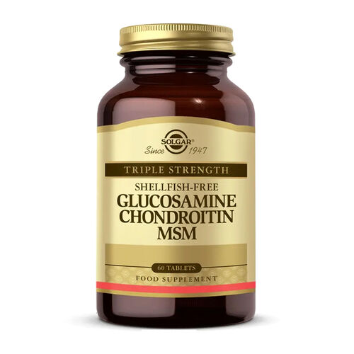 Solgar Glucosamine Chondroitin MSM 60 Tablet