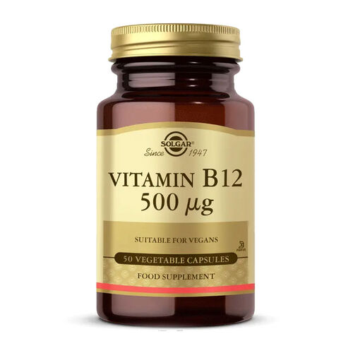 ​Solgar Vitamin B12 500 mcg 50 Kapsül