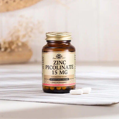 Solgar Zinc Picolinate 15 mg 100 Bitkisel Kapsül
