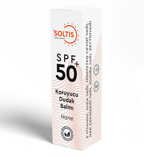 Soltis Yoğun Nemlendirici ve Dolgunlaştırıcı Dudak Balmı SPF50+ 5 ml - Nane