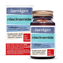 Sorvagen Niacinamide Collagen Hyaluronic Acid 60 Tablet - Thumbnail