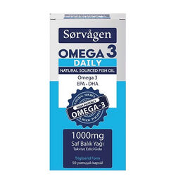 Sorvagen Omega 3 Daily Saf Balık Yağı 50 Kapsül - Thumbnail