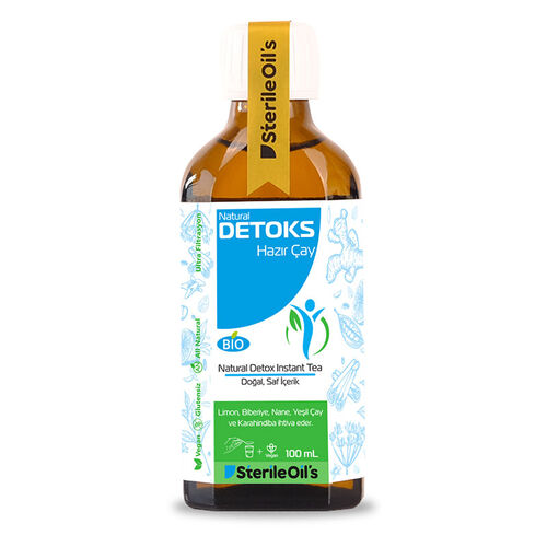 Sterile Oils Natural Detoks Hazır Çay 100 ml