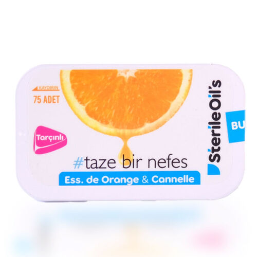 Sterile Oils Portakal ve Tarçın Nefes Tazeleyici 75 Adet