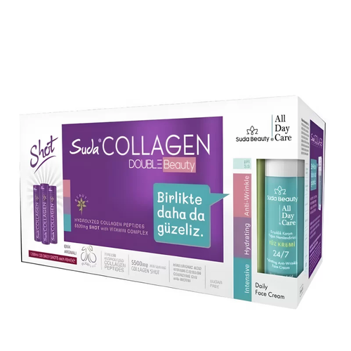 Suda Collagen Double Beauty Plum Erik Aromalı 40 ml x 30 Adet