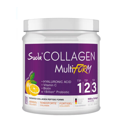 Suda Collagen MultiForm Portakal Aromalı Takviye Edici Gıda 360 g