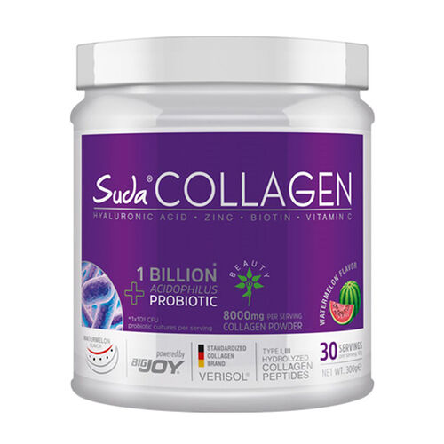 Suda Collagen + Probiyotik Karpuz Aromalı Takviye Edici Gıda 300 g