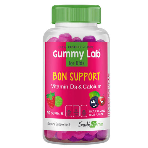 Suda Vitamin Gummy Lab For Kids Bon Support 60 Gummy