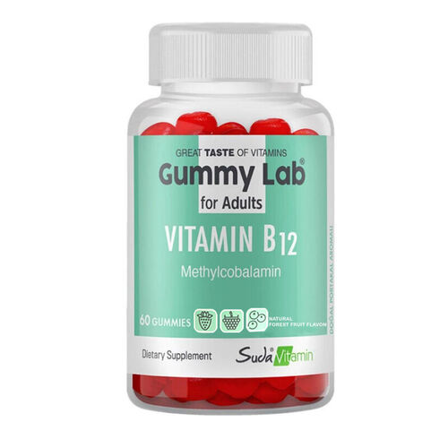 Suda Vitamin Gummy Lab Vitamin B12 60 Gummy