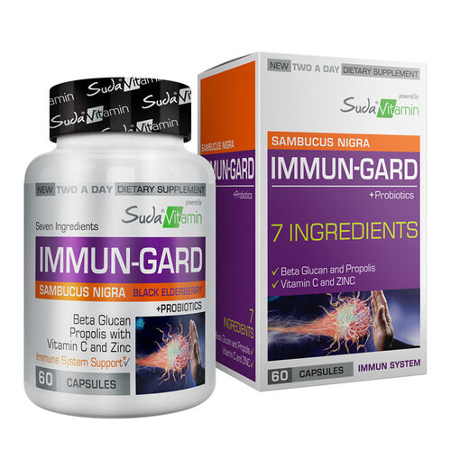 Suda Vitamin Immun Gard 60 Kapsül