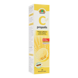 Sunlife C Propolis Takviye Edici Gıda 20 Efervesan Tablet - Thumbnail
