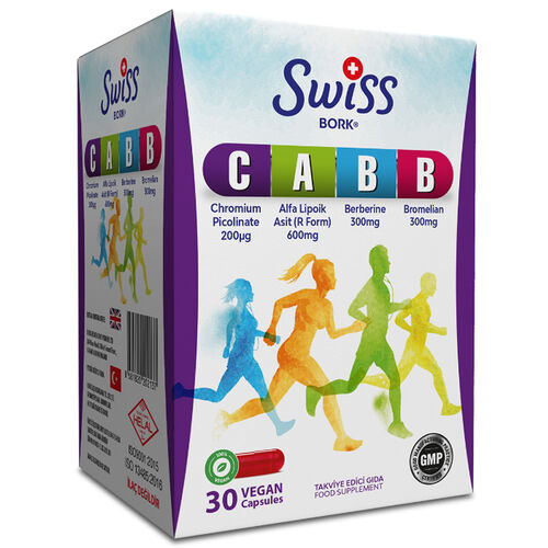Swiss Bork Cabb Takviye Edici Gıda 30 Kapsül