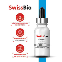 SwissBio Leke Karşıtı Bakım Serumu 30 ml - Thumbnail