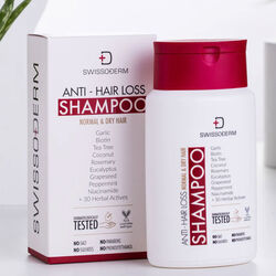 Swissoderm Saç Dökülmesine Karşı Şampuan 300 ml - Normal Kuru Saç Tipi - Thumbnail