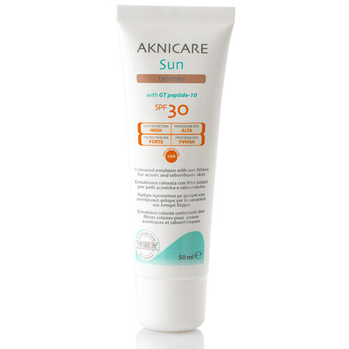 Synchroline Aknicare Sun Tinted SPF30 Cream 50ml