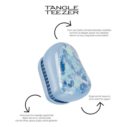 Tangle Teezer Compact Styler Chameleon Blue Saç Fırçası_Kopya(1)