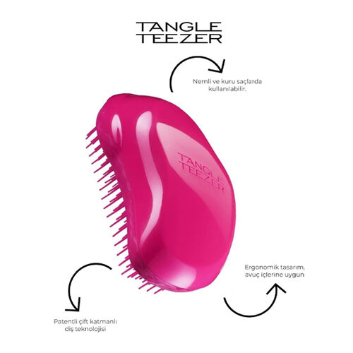 Tangle Teezer Fine - Fragile Berry Bright Saç Fırçası