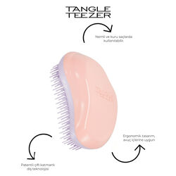 Tangle Teezer Original Salmon Smoothie Pink Saç Fırçası - Thumbnail