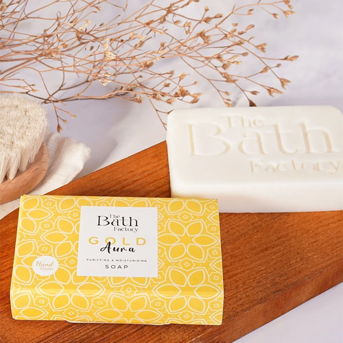 The Bath Factory El Yüz Vücut Sabunu - Gold Aura 80 gr