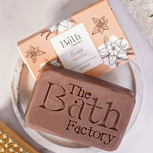 The Bath Factory El Yüz Vücut Sabunu - Vanilya 80 gr