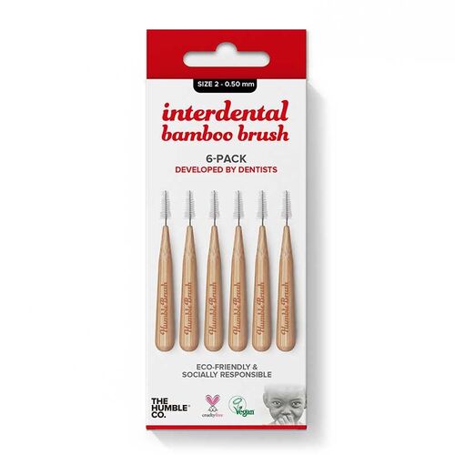The Humble Co İnterdental Bamboo Brush Size 2 - 0.50 mm