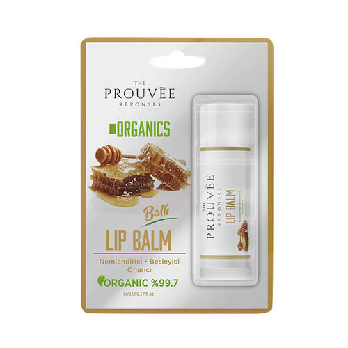 The Prouvee Reponses Organik Ballı Dudak Lip Balm 5 ml