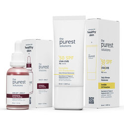 The Purest Solutions Canlandırıcı ve Ton Eşitleyici Yüz Peeling Serum + Spf 50+ Güneş Koruyucu - Thumbnail