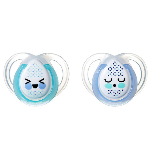 Tommee Tippee Night Time Emzik 2 Adet - 0-6 Ay