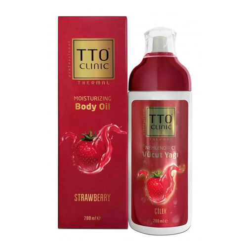 TTO Clinic Vücut Yağı 200 ml - Çilek