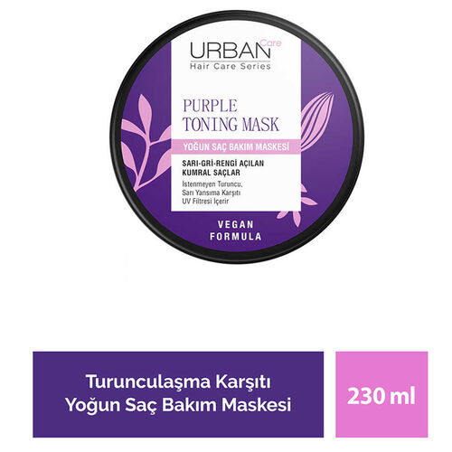 Urban Care Purple Toning Yoğun Saç Maskesi 230 ml