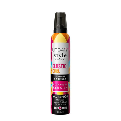 Urban Care Style Guide Elastic Curl Saç Köpüğü 200 ml