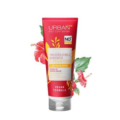 Urban CareTwisted Curls Hibiscus - Shea Butter Saç Bakım Kremi 250 ml