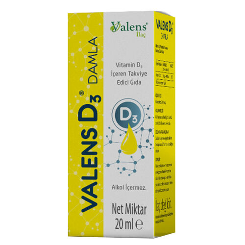 Valens D3 Damla 20 ml