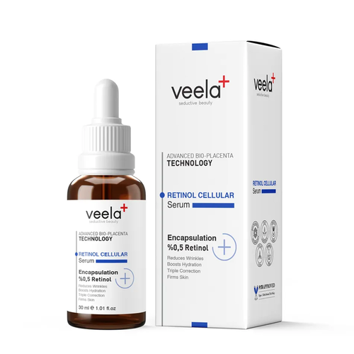 Veela Yaşlanma Karşıtı ve Kırışıklık Giderici Onarıcı Retinol Cellular Serum 30 ml