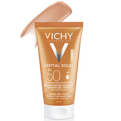 Vichy Capital Soleil SPF50+ Güneş Koruyucu BB Emülsiyon 50 ml - Renkli - Thumbnail