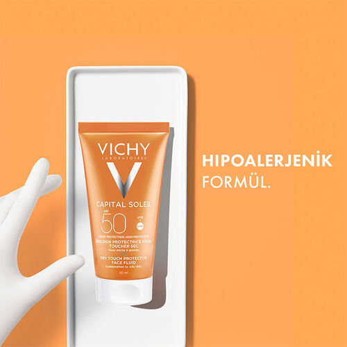 Vichy Capital Soleil SPF50 Parlama Karşıtı Güneş Kremi 50 ml