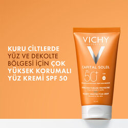 Vichy Capital Soleil Spf50+ Velvety Güneş Kremi 50 ml - Thumbnail