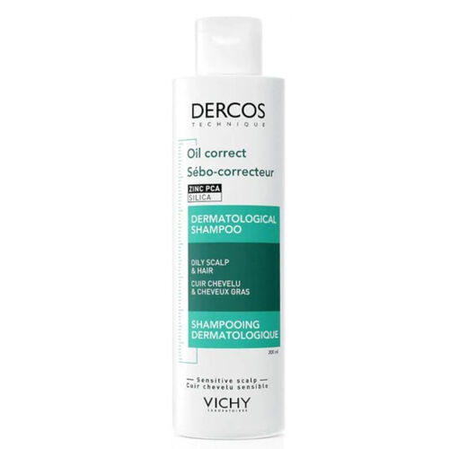 Vichy Dercos Oil Correct Yağlanma Karşıtı Şampuan 200 ml