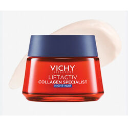 Vichy Liftactiv Collagen Specialist Yaşlanma Karşıtı Gece Bakım Kremi 50 ml - Thumbnail
