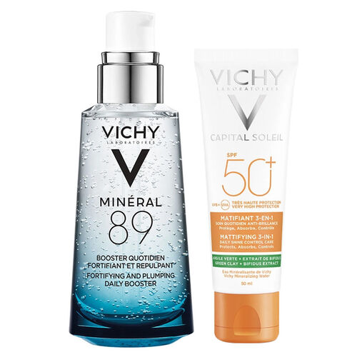 Vichy Normal ve Yağlı Ciltler İçin Nemlendirici ve Güneş Koruma Seti2