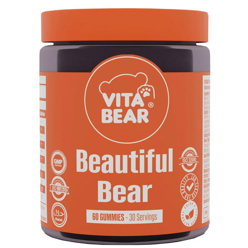 Vita Bear Beautiful Bear Takviye Edici Gıda 60 Gummy Adet