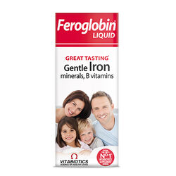 Vitabiotics Feroglobin Liquid Sıvı Takviye Edici Gıda 200 ml - Thumbnail