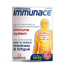 Vitabiotics İmmunace İmmune System 30 Tablets - Thumbnail