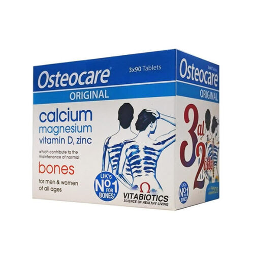 Vitabiotics Osteocare Original Calcium Magnesium 3 x 90 Tablet