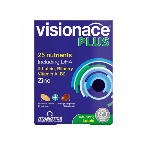 Vitabiotics Visionace Plus 28 Tablet ve 28 Kapsül