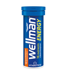 Vitabiotics Wellman Energy Portakal Aromalı 10 Efervesan Tablet - Thumbnail